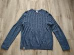 Prachtige blauwe gebreide trui O'Neill, L. Surf kabeltrui., Kleding | Heren, Maat 52/54 (L), Blauw, O'Neill, Ophalen of Verzenden