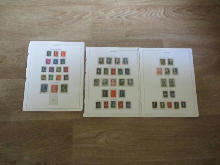 postzegels nederland kaveltje NVPH 296 tm NVPH 348 fraai, Postzegels en Munten, Postzegels | Nederland, Gestempeld, Na 1940, Ophalen of Verzenden
