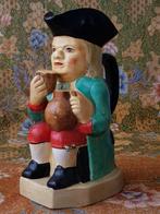 Zeldzame oude muziekdoos uit Engeland als Toby jug 23,5 cm., Antiek en Kunst, Antiek | Porselein, Ophalen of Verzenden