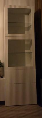 Nette IKEA BESTÅ opbergcombinatie met glazen deuren, Ophalen, Minder dan 80 cm, Overige typen, Minder dan 200 cm