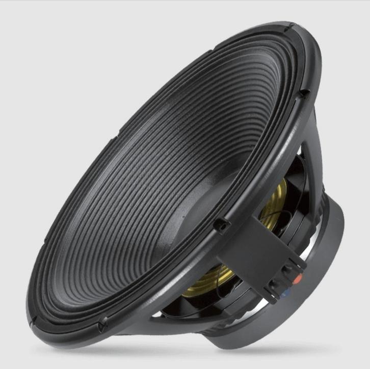 6x RCF L18P400 woofers incl kasten, Audio, Tv en Foto, Professionele Audio-, Tv- en Video-apparatuur, Zo goed als nieuw, Audio