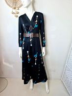 Vintage 70s boho jurk XL/XXL, Ophalen of Verzenden, Zo goed als nieuw, Maat 46/48 (XL) of groter, Onder de knie