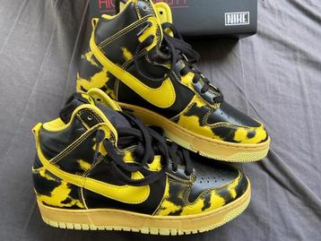 Nike Dunk High 1985 SP yellow acid wash NIEUW!! Maat 41 beschikbaar voor biedingen