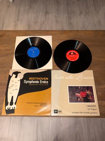 Beethoven en Chopin Vinyl beschikbaar voor biedingen