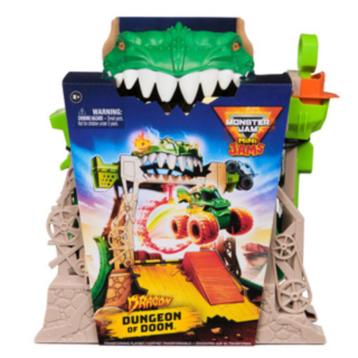 Monster Jam: Mini Jams: Dragon Dungeon of Doom speelset beschikbaar voor biedingen