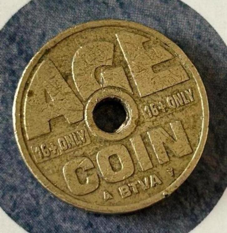 Oude 'AGE Coin' Munt, Verzamelen, Overige Verzamelen, Gebruikt, Ophalen