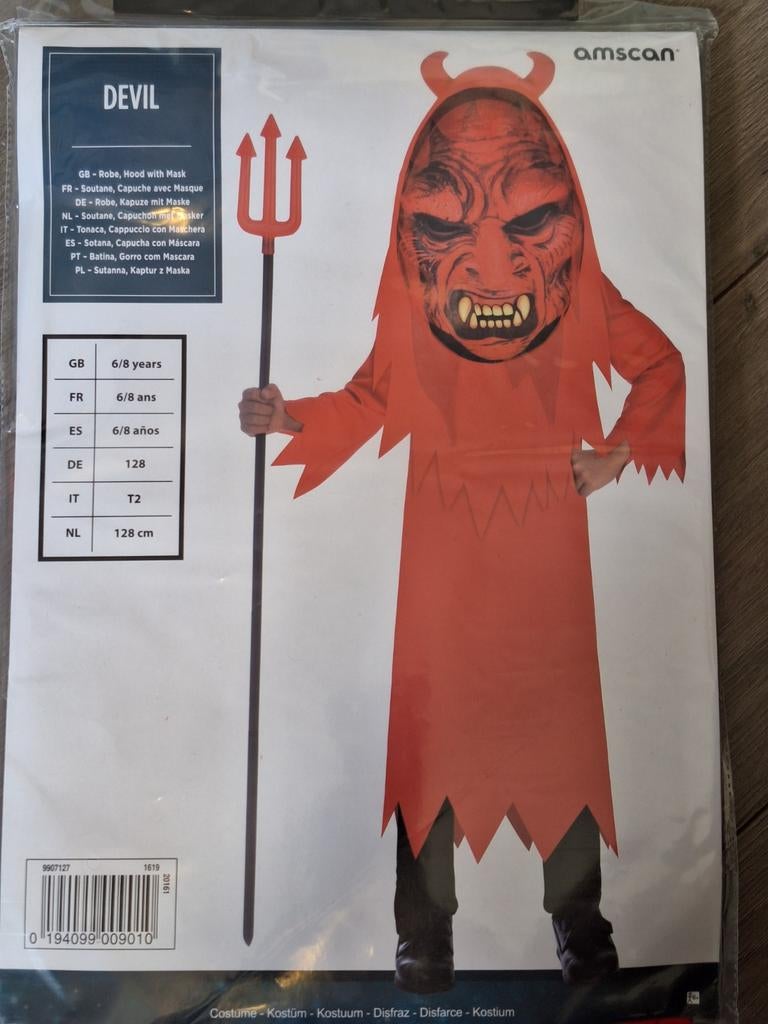 Duivel kostuum - Maat 146, Ophalen of Verzenden, Nieuw, 146 t/m 152, Jongen of Meisje
