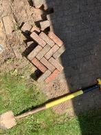 Oude waaltjes getrommeld op pallets prijs per m2, Tuin en Terras, Tegels en Klinkers, Ophalen, Gebruikt, 10 m² of meer, Klinkers