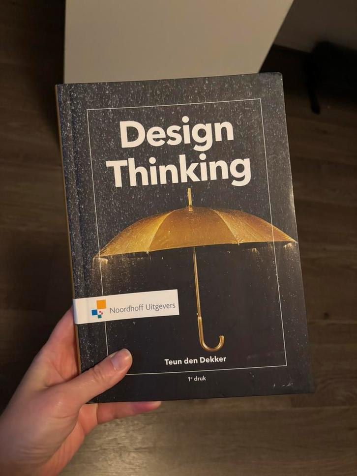 Teun den Dekker - Design Thinking, Boeken, Wetenschap, Zo goed als nieuw, Sociale wetenschap, Ophalen of Verzenden