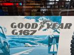 Vintage Goodyear G167 Reclamebord, Verzamelen, Merken en Reclamevoorwerpen, Ophalen, Reclamebord, Gebruikt, .