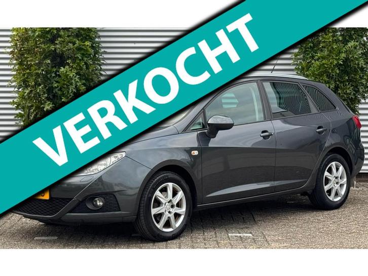 Seat Ibiza ST 1.2 TDI Style Ecomotive LEDER / NAVI / Cruise, Auto's, Seat, Bedrijf, Te koop, Ibiza, ABS, Airbags, Airconditioning