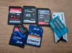SD kaarten (diversen), Audio, Tv en Foto, Fotografie | Geheugenkaarten, SD, Gebruikt, Ophalen of Verzenden, Fotocamera