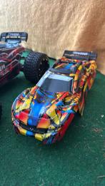 Traxxas Rustler 4x4 VXL Maxx Upgrade & GTR Schokdempers, Hobby en Vrije tijd, Modelbouw | Radiografisch | Auto's, Gebruikt, Auto offroad