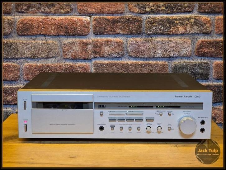 harman-Kardon CD-101, Audio, Tv en Foto, Cassettedecks, Enkel, Overige merken, Ophalen of Verzenden