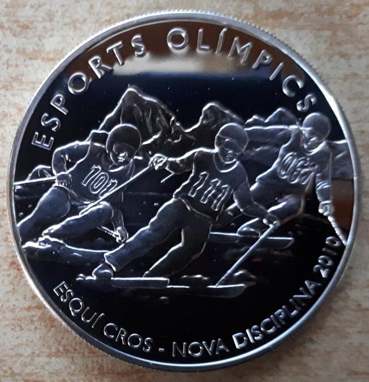 Andorra, 10 Diners 2008 - Zilver Proof, Postzegels en Munten, Munten | Europa | Niet-Euromunten, Losse munt, Overige landen, Zilver