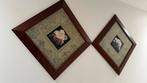 2 Mooie Wanddecoratie Schilderijen – 80x80 cm – Set van 2, Huis en Inrichting, Woonaccessoires | Lijsten, Ophalen, Zo goed als nieuw