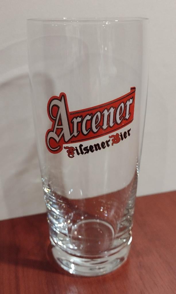 Oud Arcener Pilsener Bier Fluitje 20cl Hertog Jan. (B), Verzamelen, Biermerken, Gebruikt, Glas of Glazen, Hertog Jan, Ophalen of Verzenden