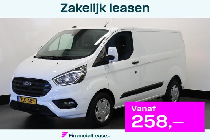 Ford Transit Custom 2.0 TDCI 130PK Automaat EURO 6 - Airco -, Auto's, Bestelauto's, Bedrijf, Lease, Financial lease, ABS, Airconditioning