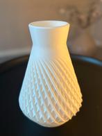 Witte 3D Geprinte Vaas, Huis en Inrichting, Woonaccessoires | Vazen, Ophalen, Kunststof, Wit, Nieuw