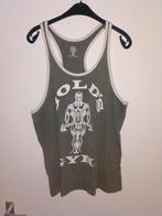 Heren Gold’s Gym tanktop / stringer – maat XL groen, Golds gym, Maat 56/58 (XL), Ophalen of Verzenden, Gedragen