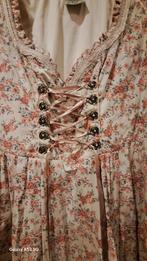 Authentieke Landhaus Dirndl Jurk, Maat 38/40 (M), Ophalen of Verzenden, Zo goed als nieuw, Knielengte