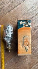 Vacu-blitz doosje en lamp jaren 40-50, Ophalen of Verzenden, Gebruikt