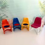 Set van vintage jaren ‘70 Helly - CADO stoelen, Ophalen of Verzenden, Zo goed als nieuw, Accessoires