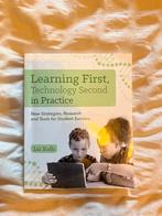Learning First, Technology Second - Studieboek, Ophalen of Verzenden, Zo goed als nieuw, Overige onderwerpen
