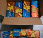 Pokémon TCG geopende Pennendoos, Ophalen of Verzenden, Gebruikt, Meerdere kaarten, Foil