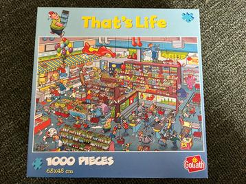 That's Life Puzzel - Supermarkt - 1000 stukjes beschikbaar voor biedingen