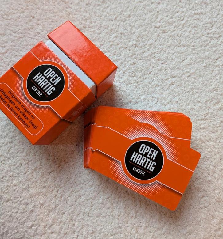 Openhartig Classic kaart spel, Hobby en Vrije tijd, Gezelschapsspellen | Kaartspellen, Nieuw, Een of twee spelers, Ophalen of Verzenden