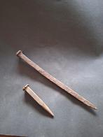 Oude spijker s 18e ijzer, Antiek en Kunst, Ophalen of Verzenden