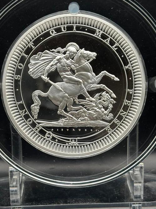 5oz Pistrucci the great Engravers proof. 450 stuks zilver, Postzegels en Munten, Edelmetalen en Baren, Zilver, Ophalen of Verzenden