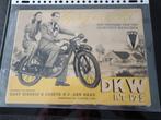 Brochure DKW RT 125cc Hij zij en de RT, Verzenden, Overige merken