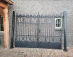 Poort met palen, Ophalen, Zo goed als nieuw, IJzer, 200 cm of meer