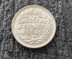 10 cent 1941 Wilhelmina zilver, Verzenden, Koningin Wilhelmina, 10 cent, Zilver