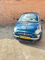 Fiat 500 0.9 Twinair C 2015 Blauw, Voorwielaandrijving, Stof, Apple Carplay, Origineel Nederlands