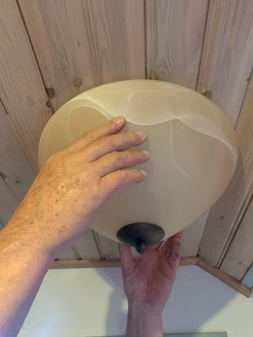 Mooie Plafonnière Melkglas - 40cm beschikbaar voor biedingen
