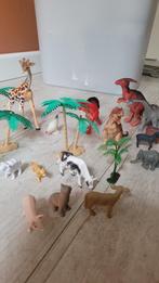 Kleine plastic dinos en dieren, Ophalen, Gebruikt