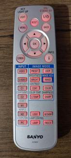 Sanyo CXWY Afstandsbediening voor beamer, Ophalen of Verzenden, Gebruikt, Origineel
