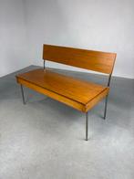 Vintage 70s Bankje met Opbergruimte, Antiek en Kunst, Antiek | Meubels | Stoelen en Banken, Ophalen