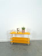 Houten wit met geel plantenrek, Ophalen, Gebruikt