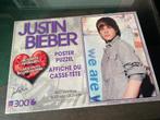 Justin Bieber puzzel, Ophalen of Verzenden, Zo goed als nieuw, Foto of Kaart