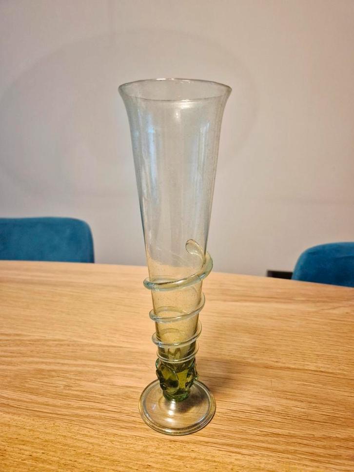 Jakub glasvaasje – handgeblazen Tsjechisch replica, Verzamelen, Glas en Borrelglaasjes, Zo goed als nieuw, Overige typen, Ophalen of Verzenden