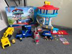 Paw patrol uitkijktoren met lift en auto’s al nieuw met doos, Ophalen of Verzenden, Zo goed als nieuw