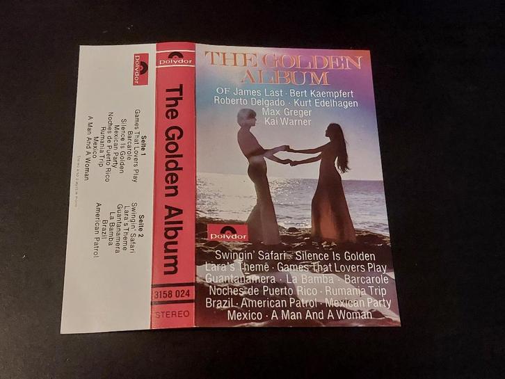 THE GOLDEN ALBUM (MC), Cd's en Dvd's, Cassettebandjes, Zo goed als nieuw, Origineel, Verzamelalbums, 1 bandje, Ophalen of Verzenden