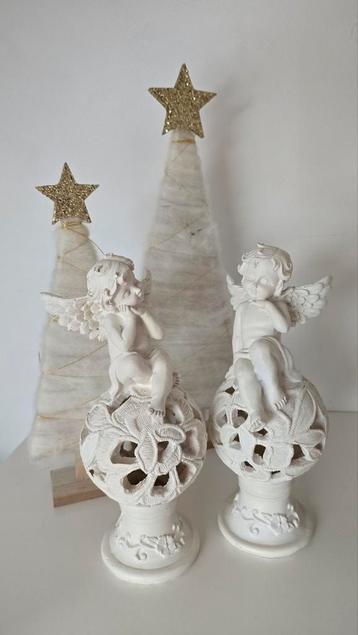 Kerstdecoratie Set: Engeltjes, Bomen & Ster beschikbaar voor biedingen