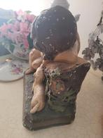 Antiek groot St Janneke beeld p/st 44.95, Antiek en Kunst, Antiek | Religie, Ophalen of Verzenden
