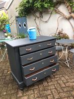 Commode kast/ladenkast/oud grenen laden kast/tv kast, Ophalen of Verzenden