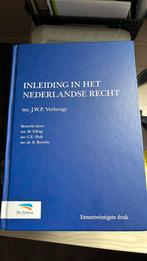 J.W.P. Verheugt -Inleiding in het Nederlandse recht 21 druk, Ophalen of Verzenden, WO, Zo goed als nieuw, Alpha